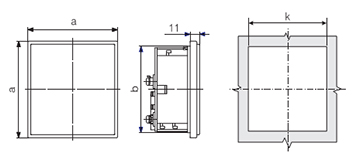 Panel pointer frequency meters